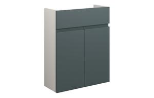 Clarence 500mm Slim Basin Unit - Matt Green Camo (Grey Cab)